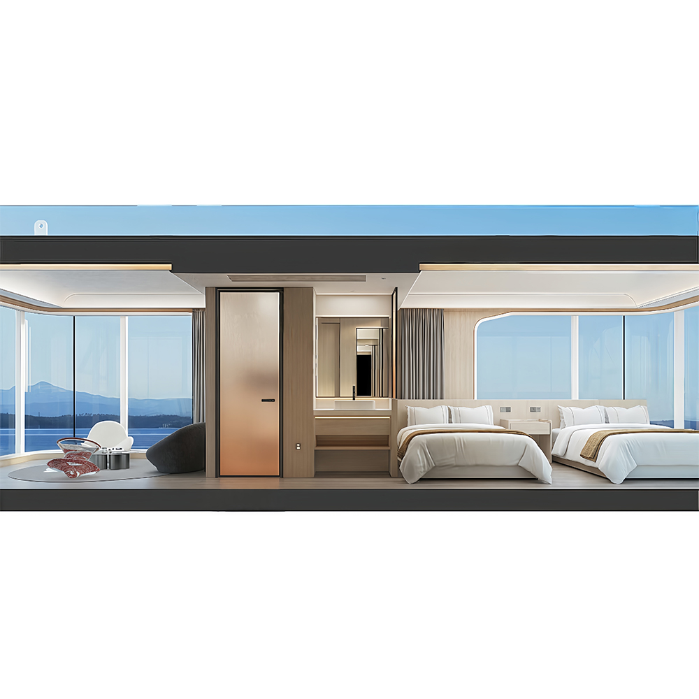 C5 Odnímatelné mobilní kapsle Resort Cabins