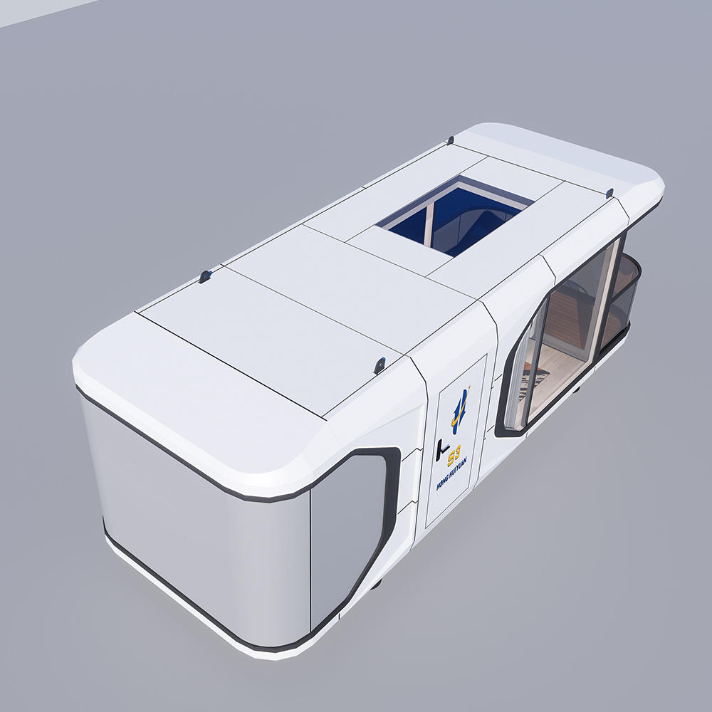 S3 Standardní prefabrikovaný inteligentní modulární dům